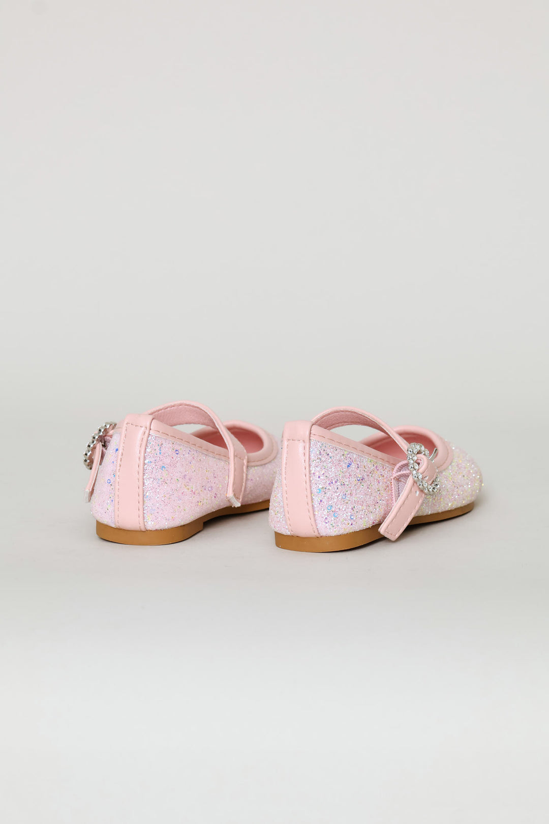 Pre-Girls Glitter Pump - Pink
