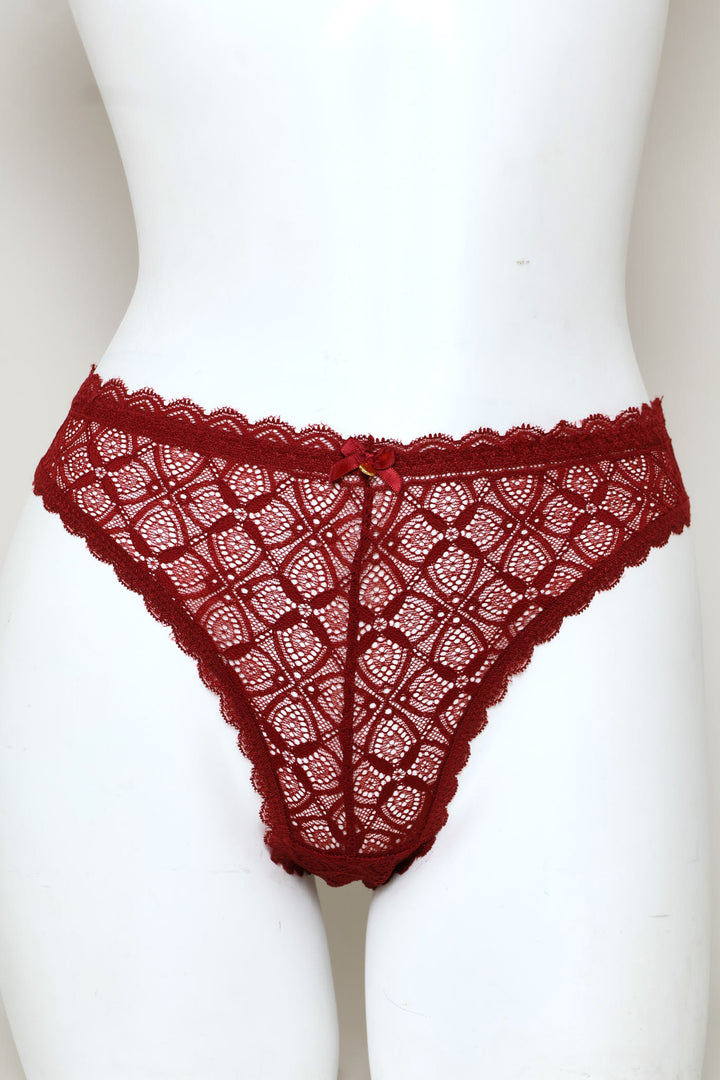2 Pack Galloon Lace Brazilian Panties