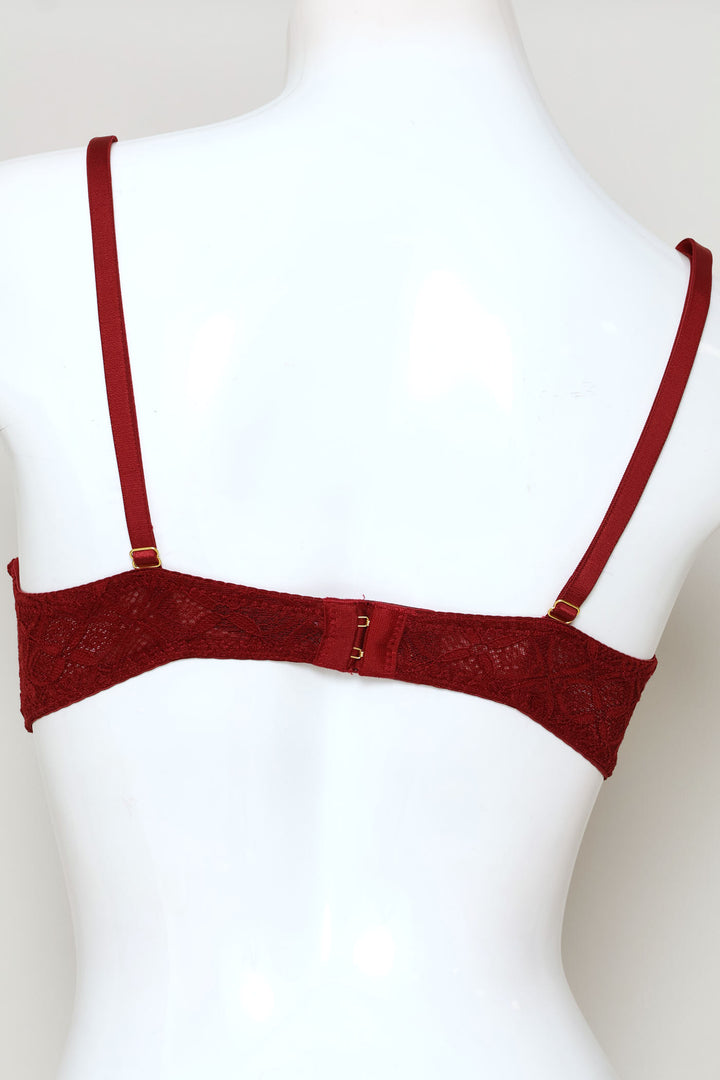 2 Pack Galloon Lace Balconette Bra