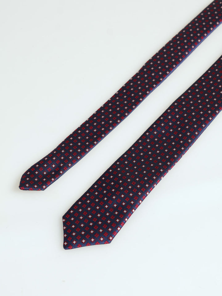 Diamond Fashion Tie - Black