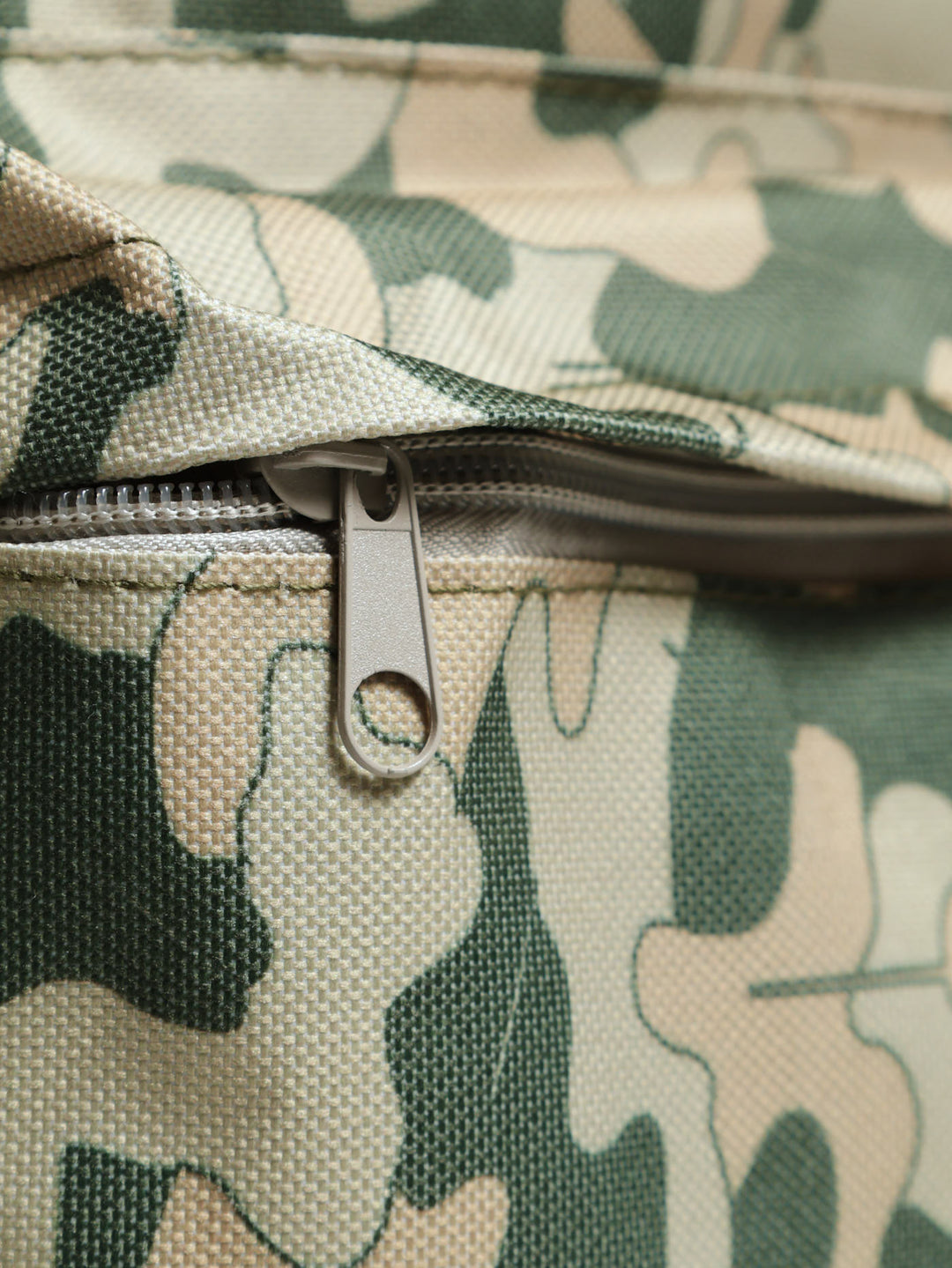 Boys Camo Backpack - Grey