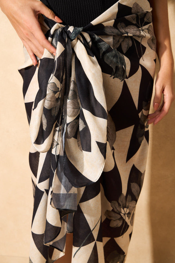 Floral Mono Sarong - Multi