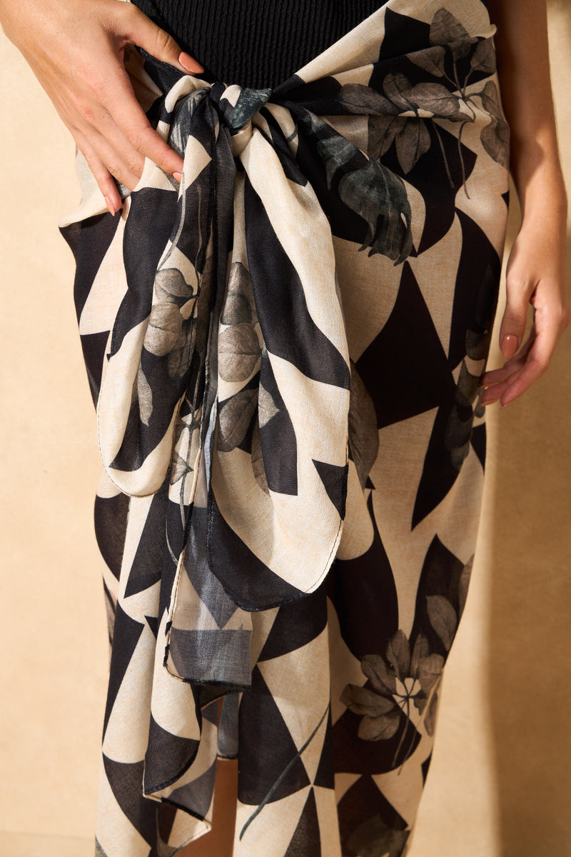 Floral Mono Sarong - Multi