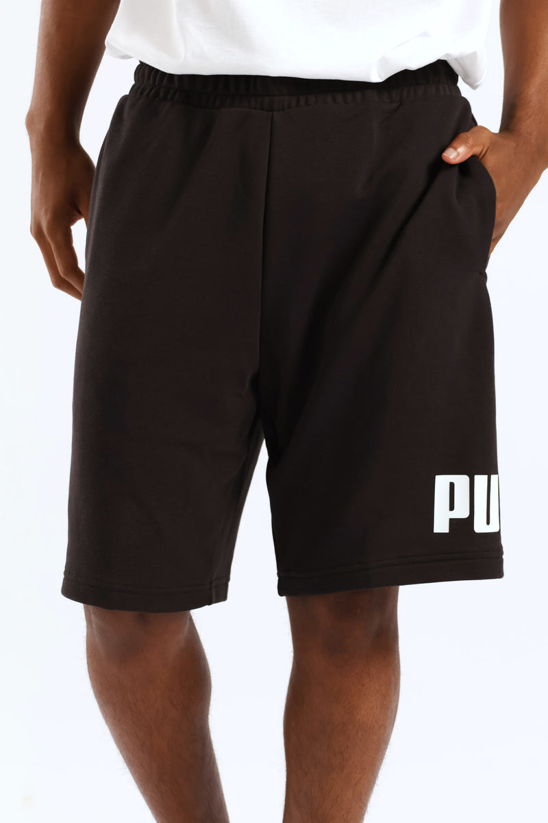 Essential Big No. 1 Logo 10" Shorts - Black