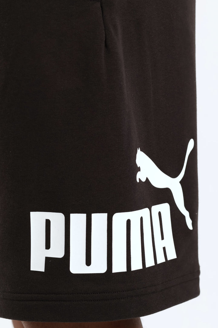 Essential Big No. 1 Logo 10" Shorts - Black