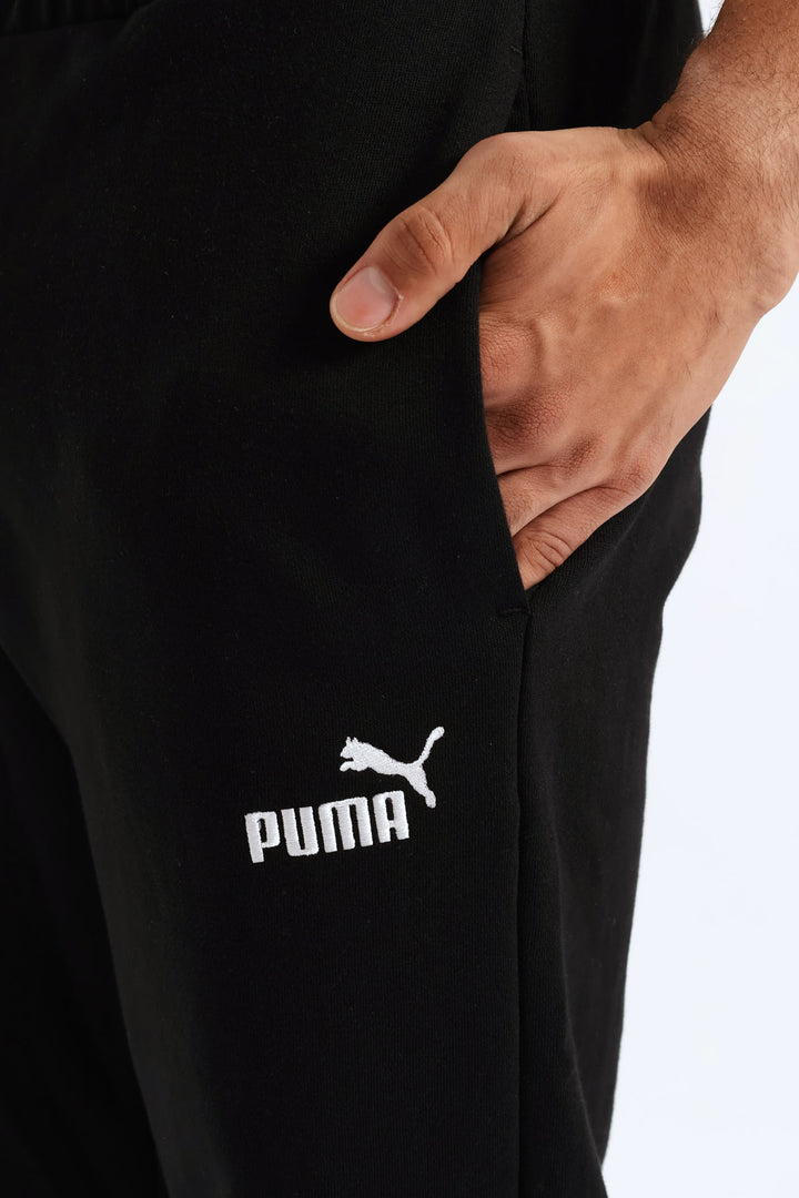 Essential No. 1 Logo Slim Sweatpants - Black