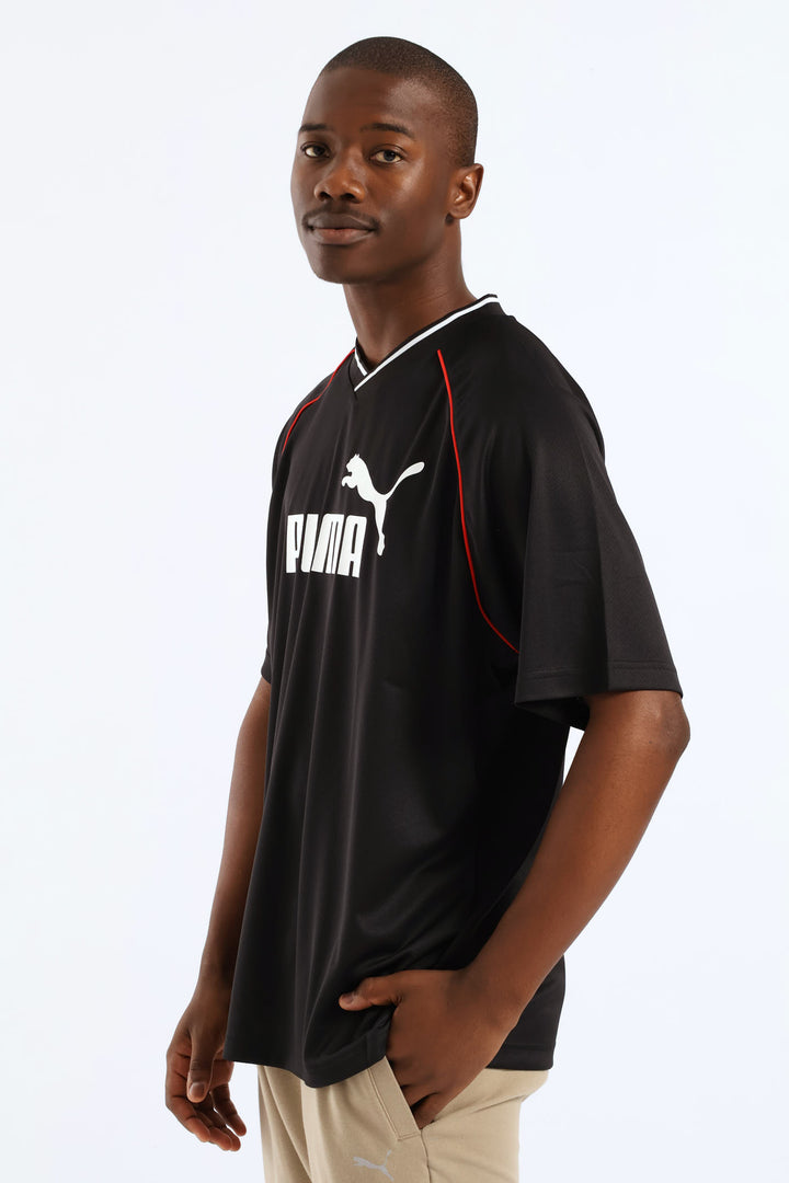 Essential Football Jersey - Black