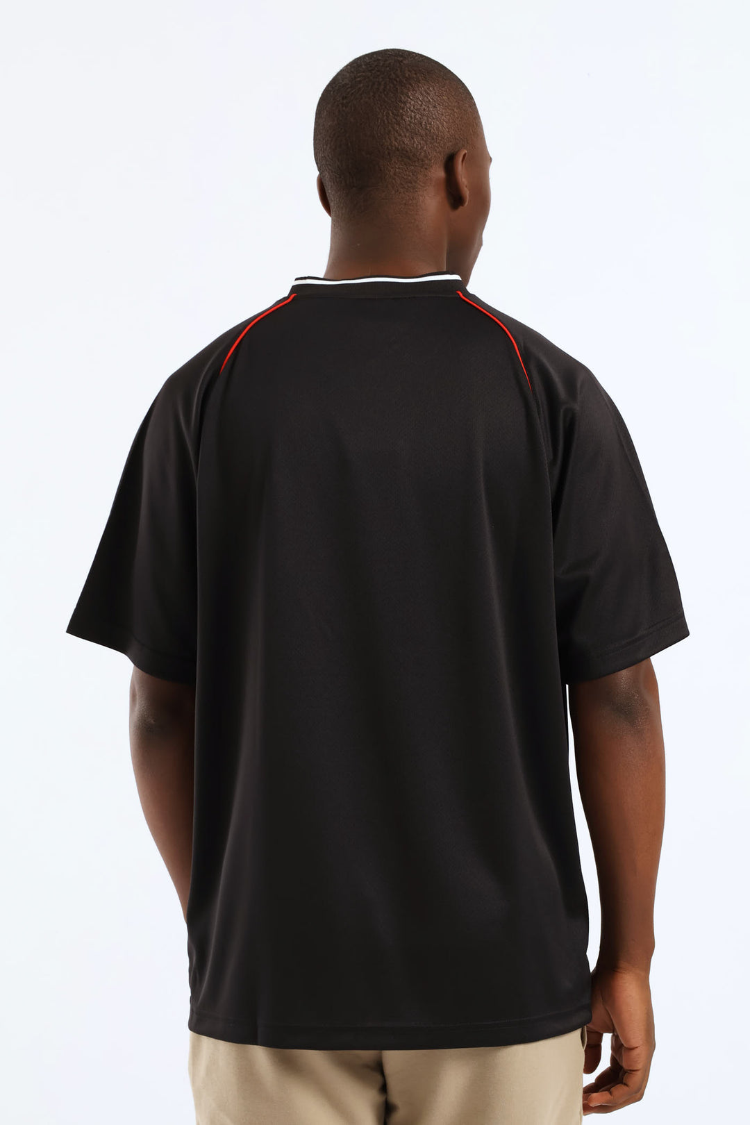 Essential Football Jersey - Black
