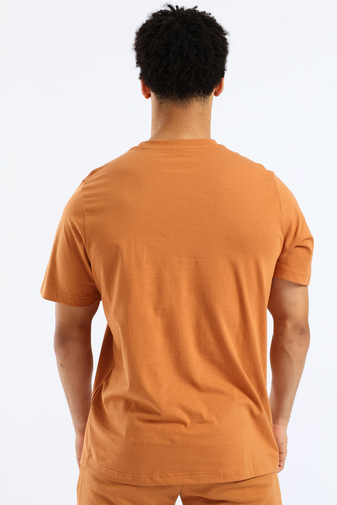 Essential 2 Color Small No. 1 Logo Tee - Dark Caramel