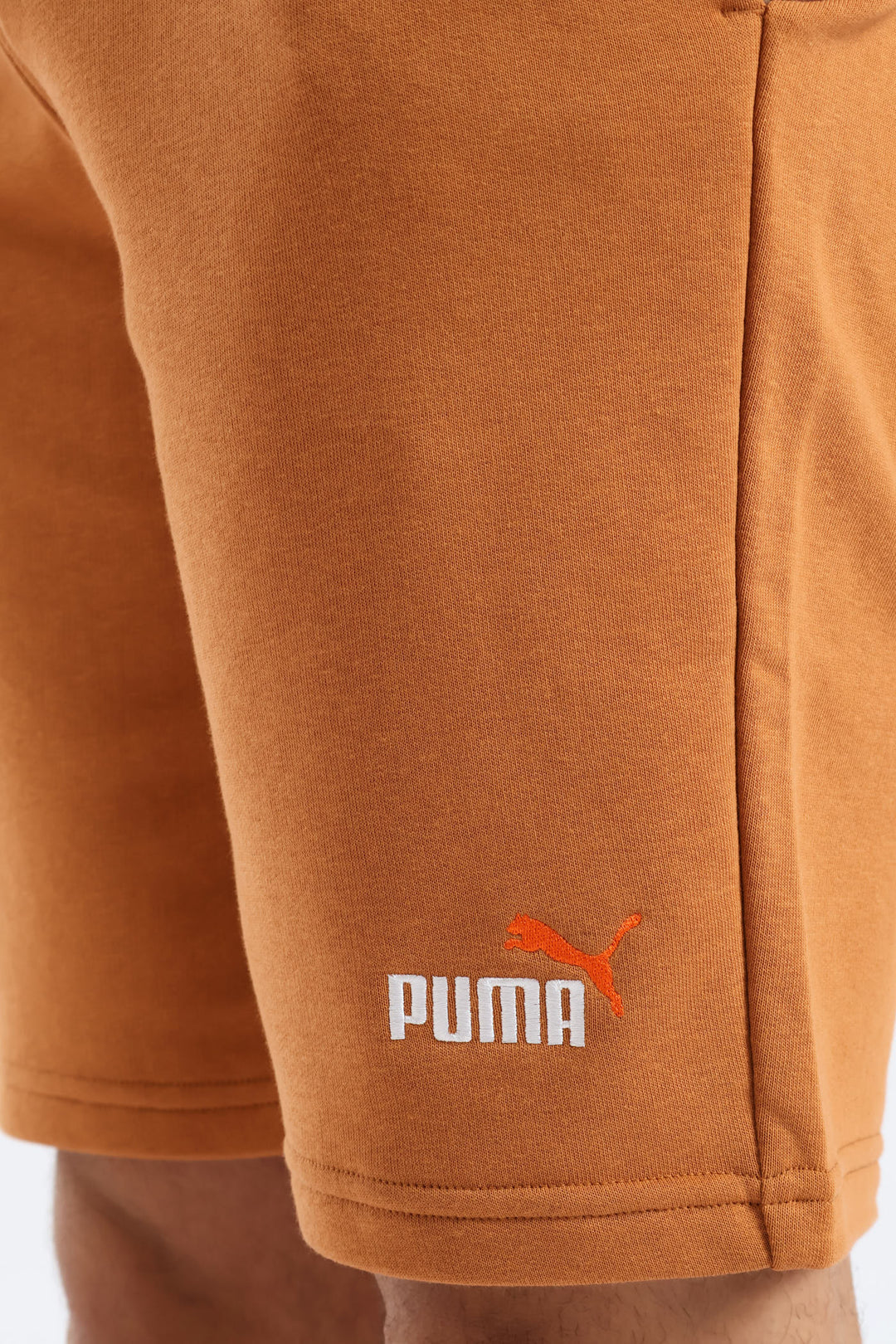 Essential Dual Color No. 1 Logo 10" Shorts - Dark Caramel