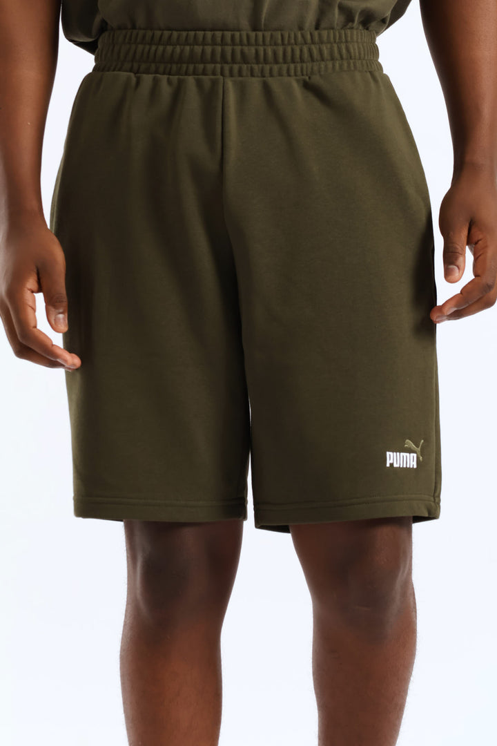 Essential 2 Color No. 1 Logo 10" Short - Fatigue