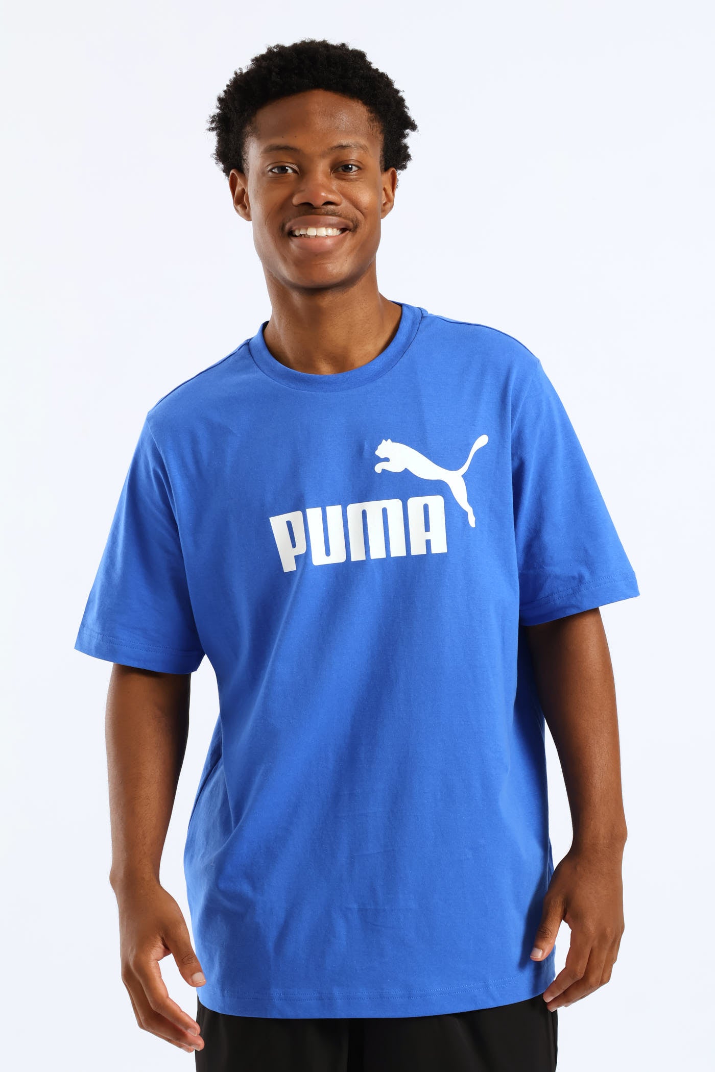 Mens Essential No. 1 Logo Tee - Blue – Edgars
