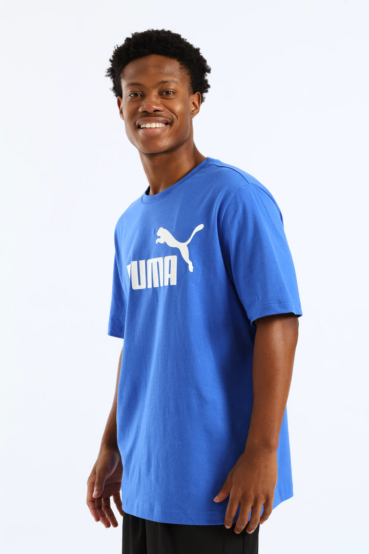 Essential No. 1 Logo Tee - Blue