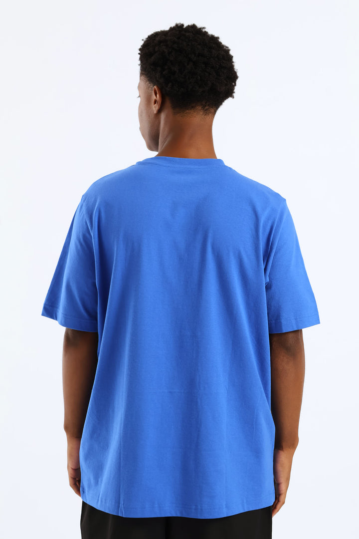 Essential No. 1 Logo Tee - Blue