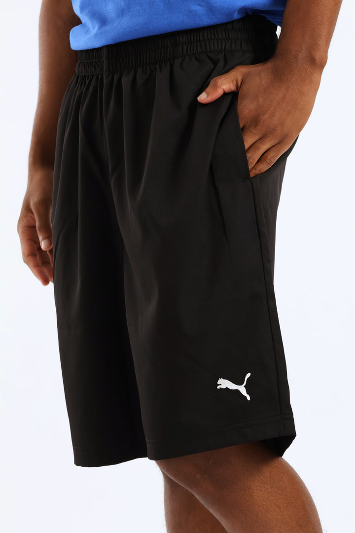 Essential Woven 9" Shorts - Black