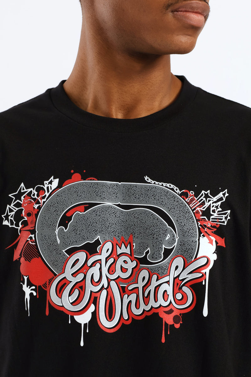 Doodle Tee - Black