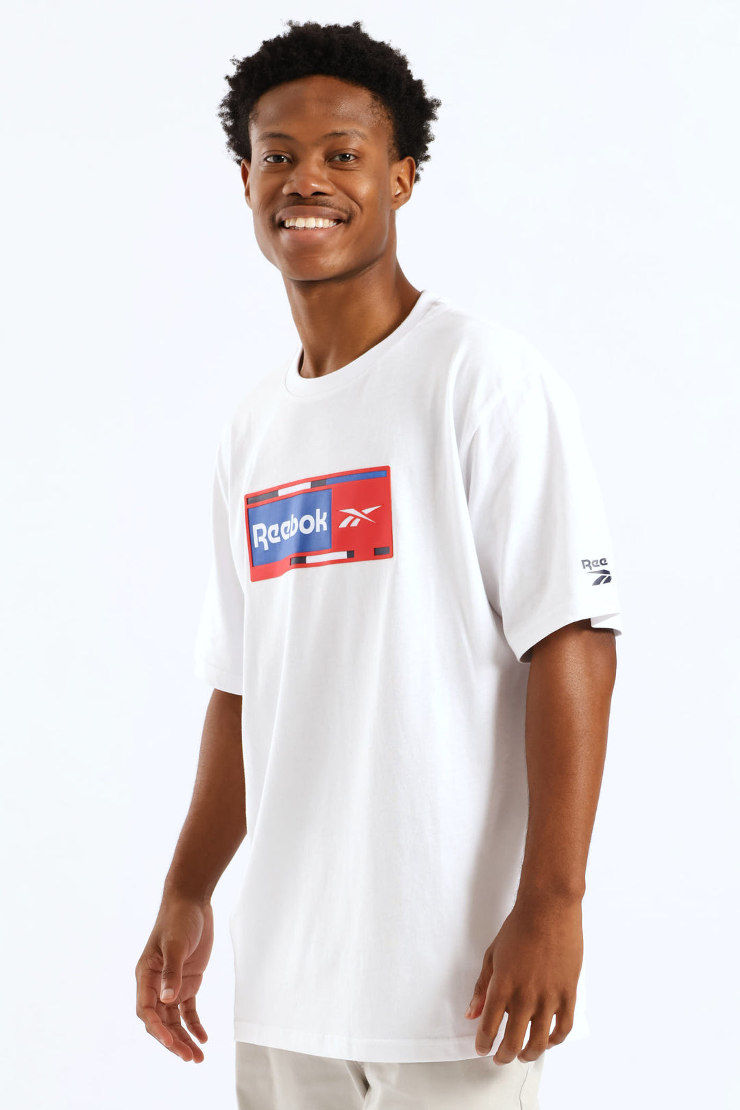 Cameron Crewneck Tee - White