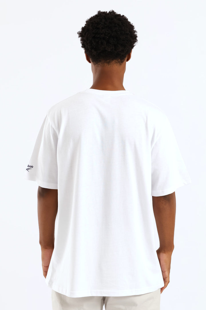 Cameron Crewneck Tee - White
