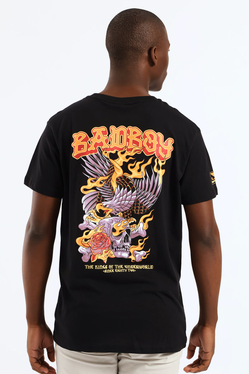 Eagle Skull Tee - Black