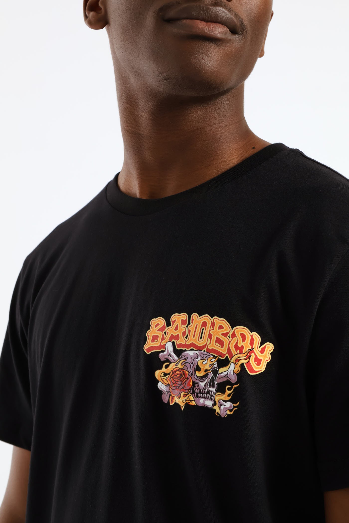 Mens Eagle Skull Tee - Black – Edgars