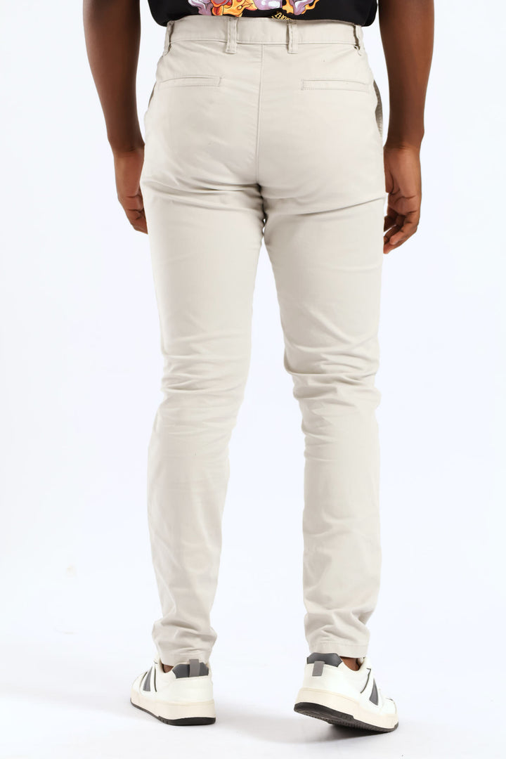 Chino Pants - Light Stone