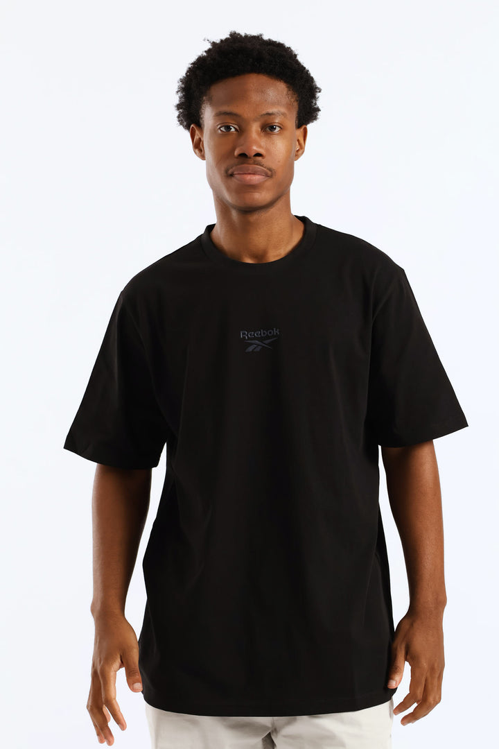 Adrian Crewneck Tee - Black