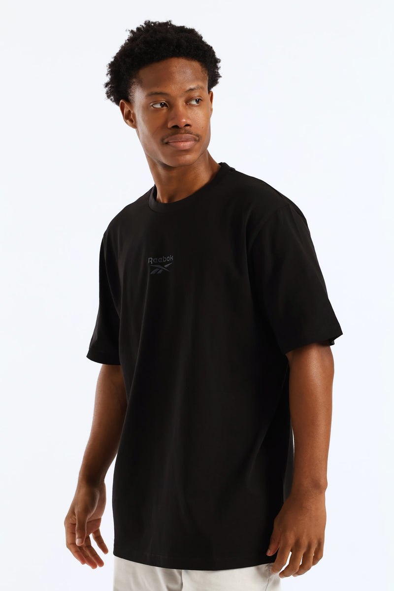 Adrian Crewneck Tee - Black