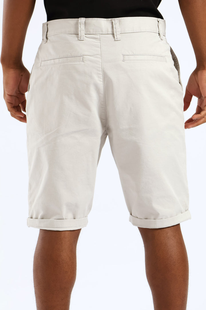 Chino Shorts - Light Stone
