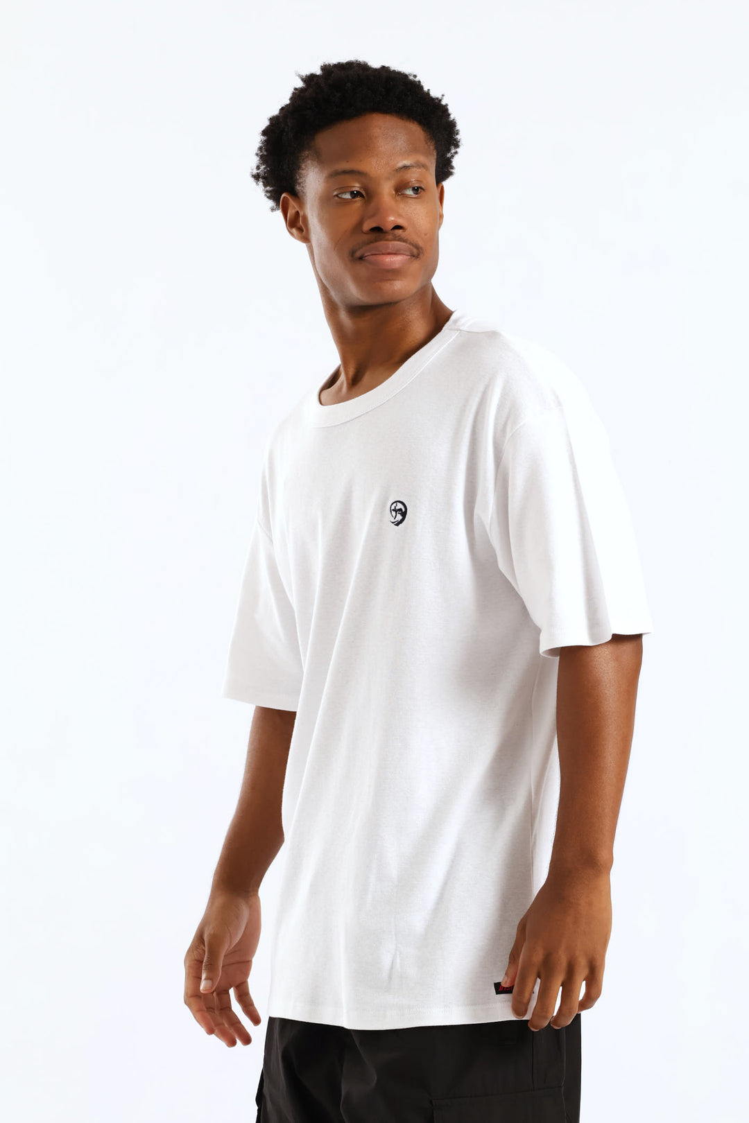 Rib Tee - White