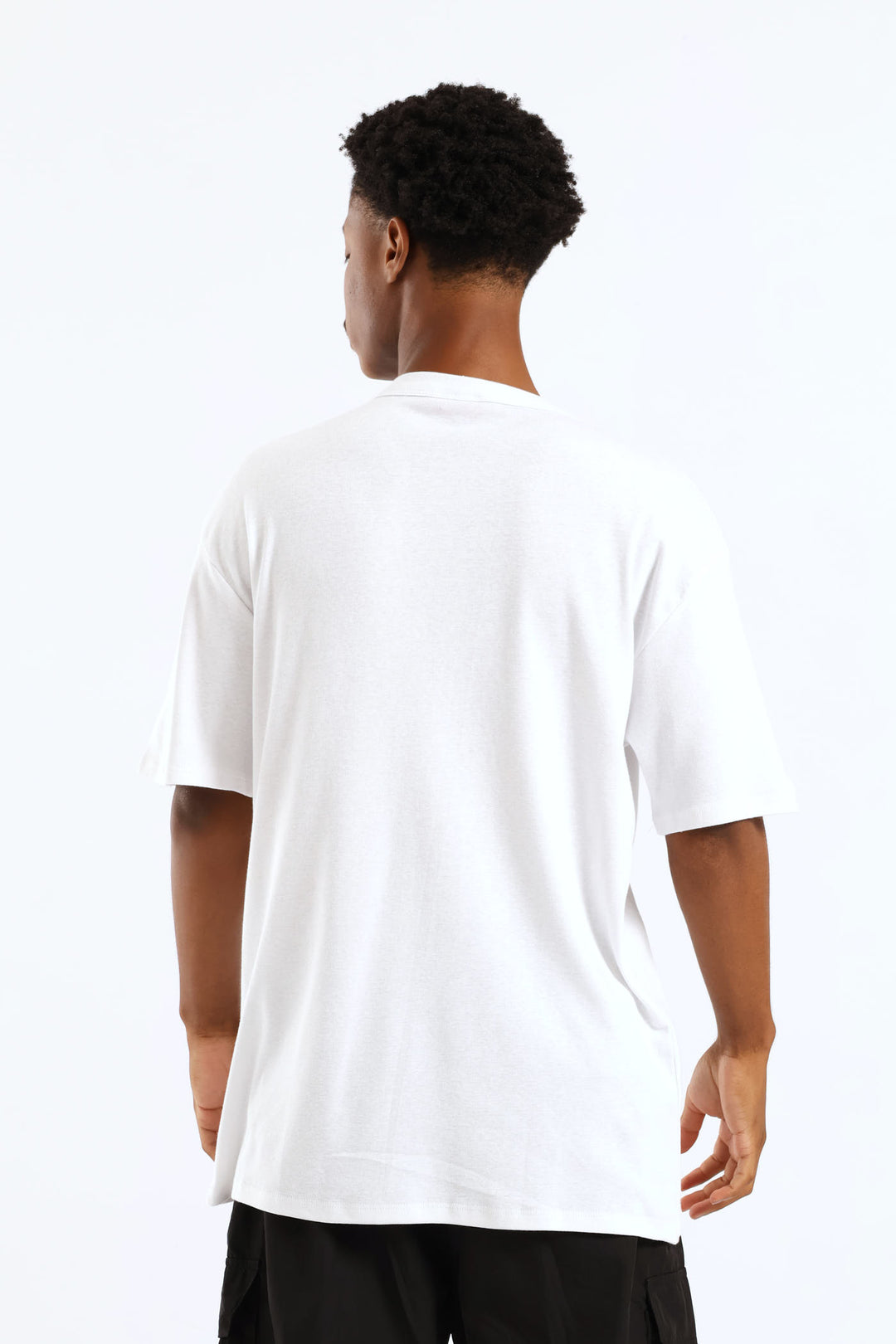 Rib Tee - White