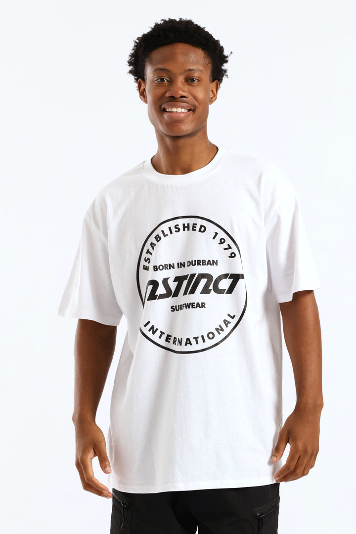 Born In Durban Tee - White