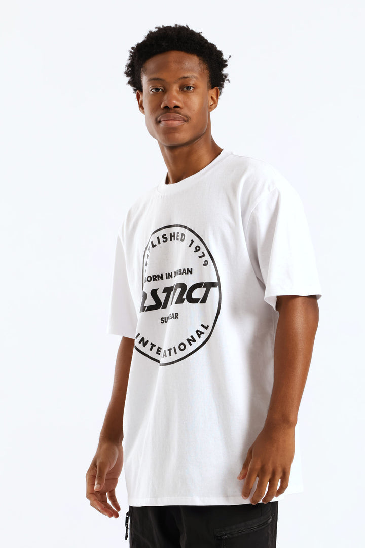 Born In Durban Tee - White