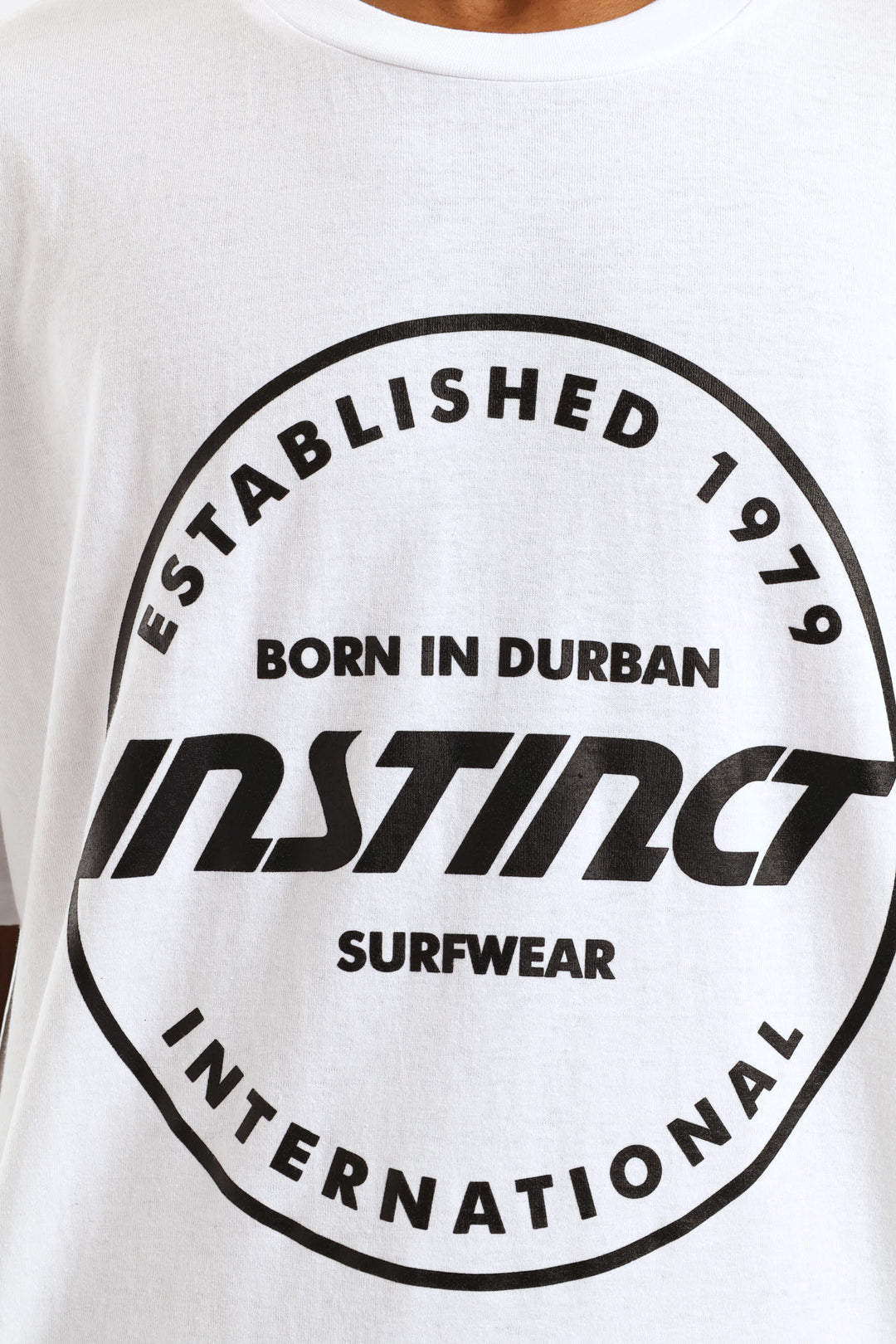 Born In Durban Tee - White