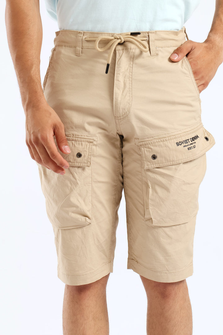 Caution Shorts - Stone