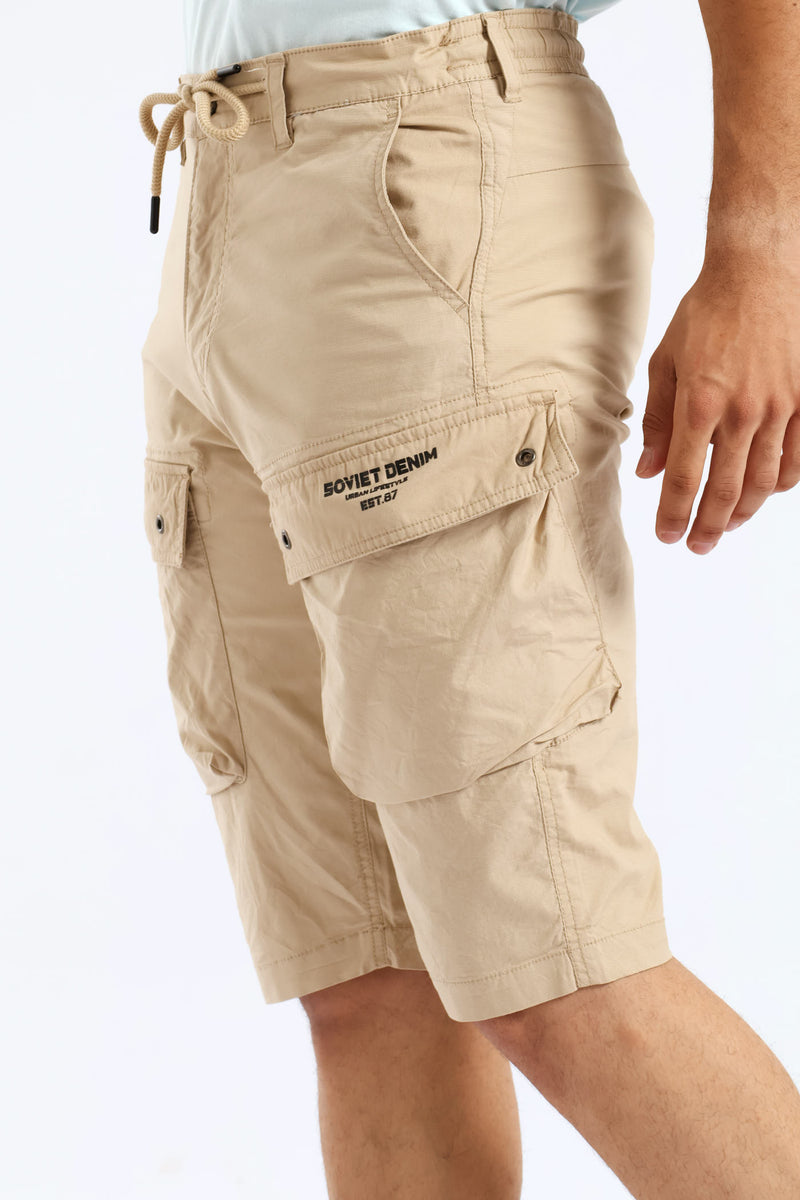 Caution Shorts - Stone