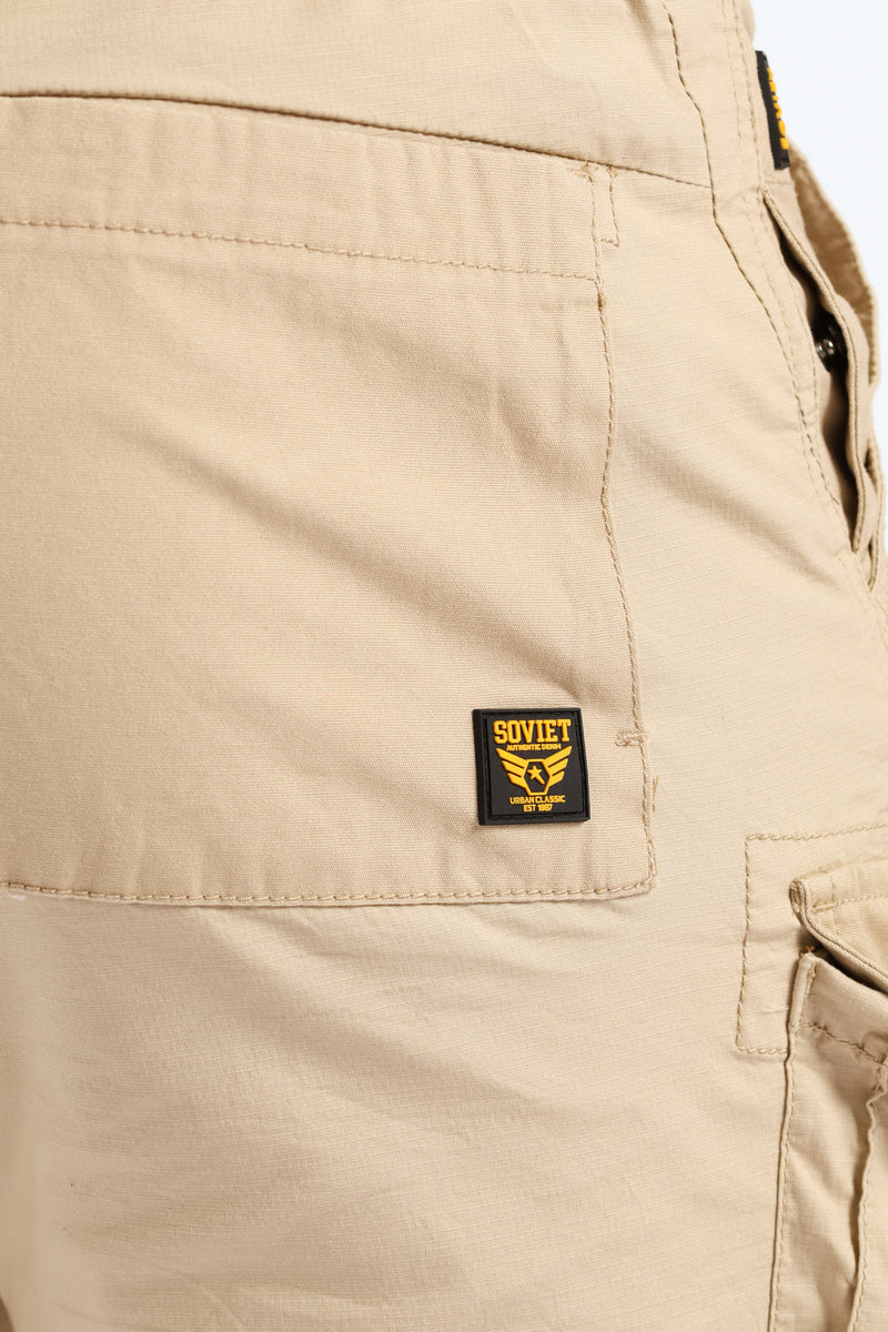 Caution Shorts - Stone