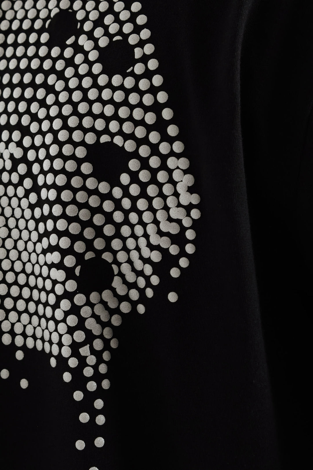 Dice Rhinestone Tee - Black