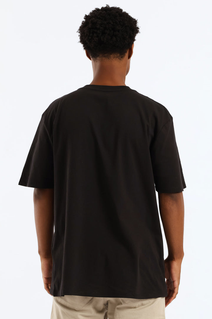 Mcmxcvi Basic Print Tee - Black