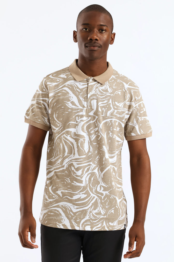 Print Golfer - Stone