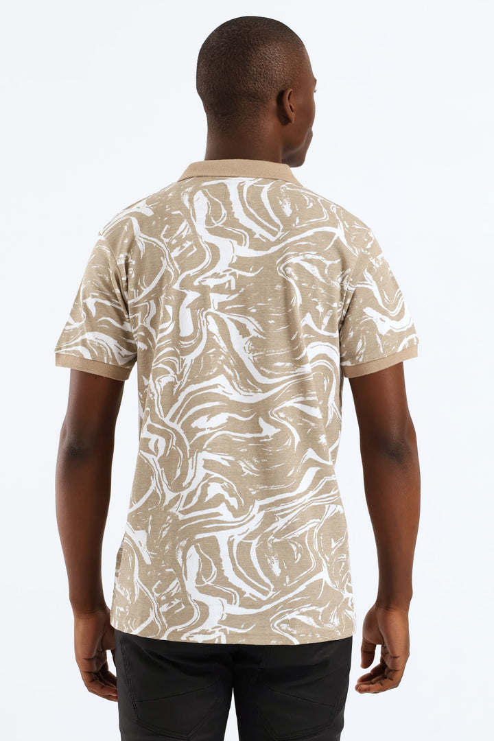 Print Golfer - Stone