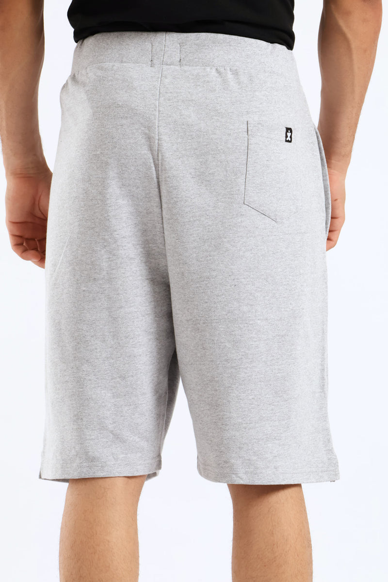 Fleece Shorts - Grey Melange