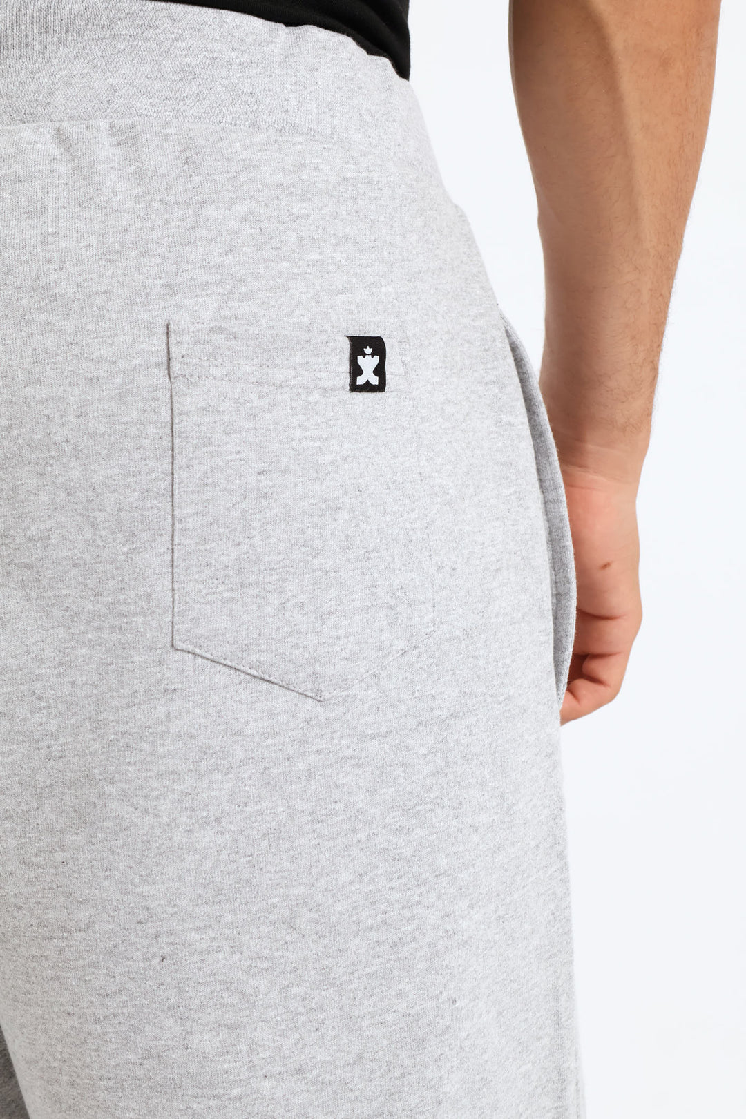 Fleece Shorts - Grey Melange