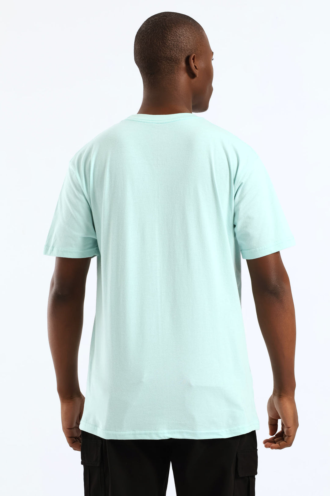 Rhino Shadow Print Tee - Mint