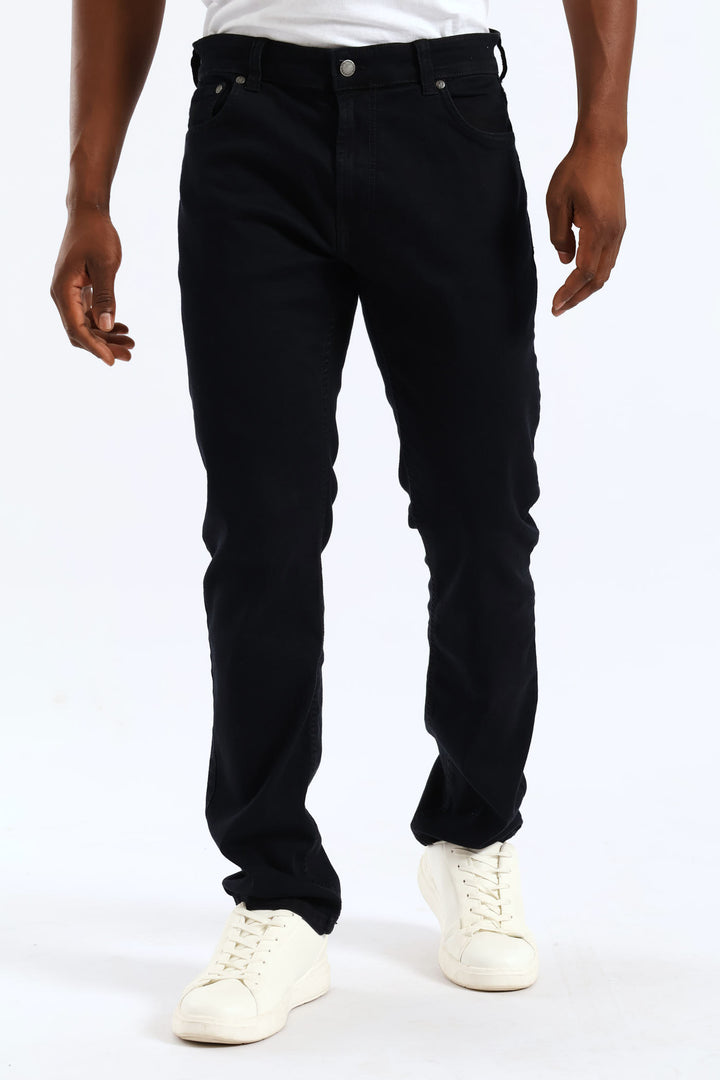 Simon Straight Leg Denim - Black