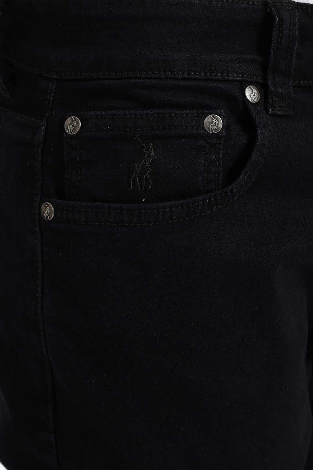 Simon Straight Leg Denim - Black