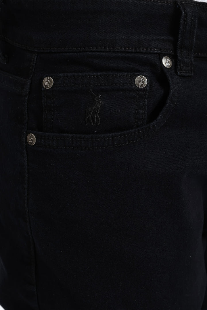 Simon Straight Leg Denim - Black