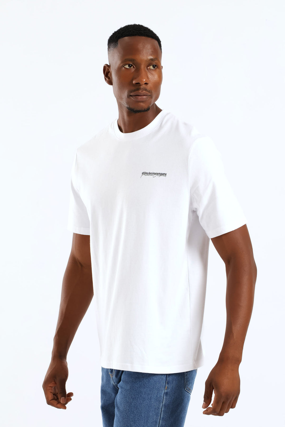 Chest Premium Original Weight Crew T-Shirt - White