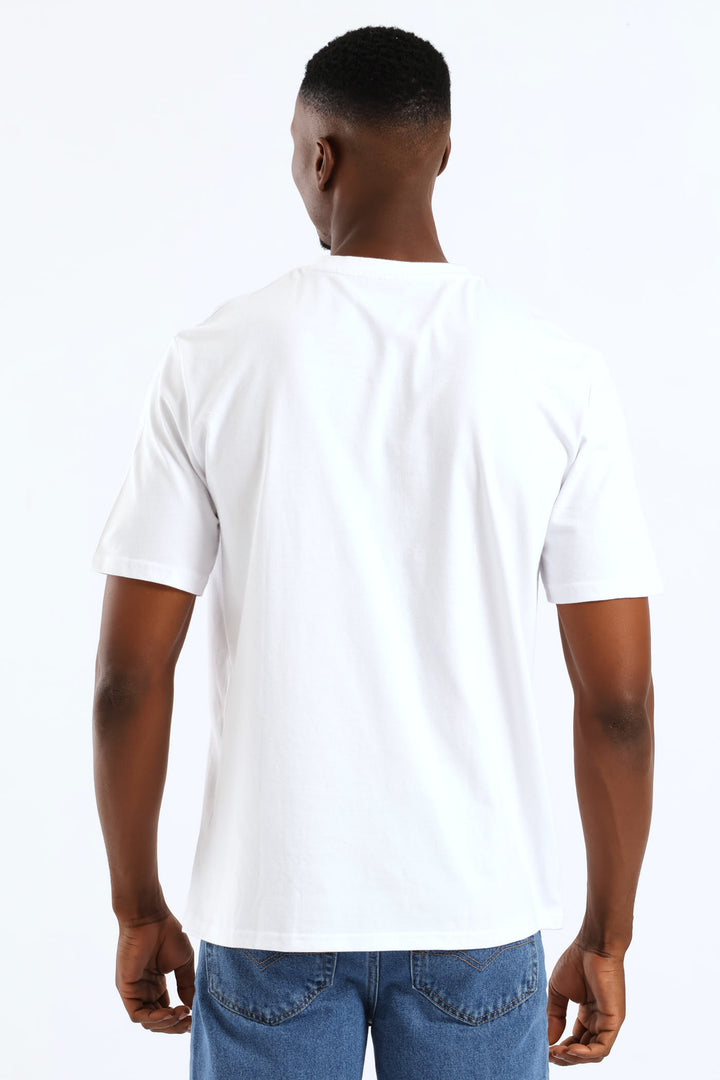 Chest Premium Original Weight Crew T-Shirt - White