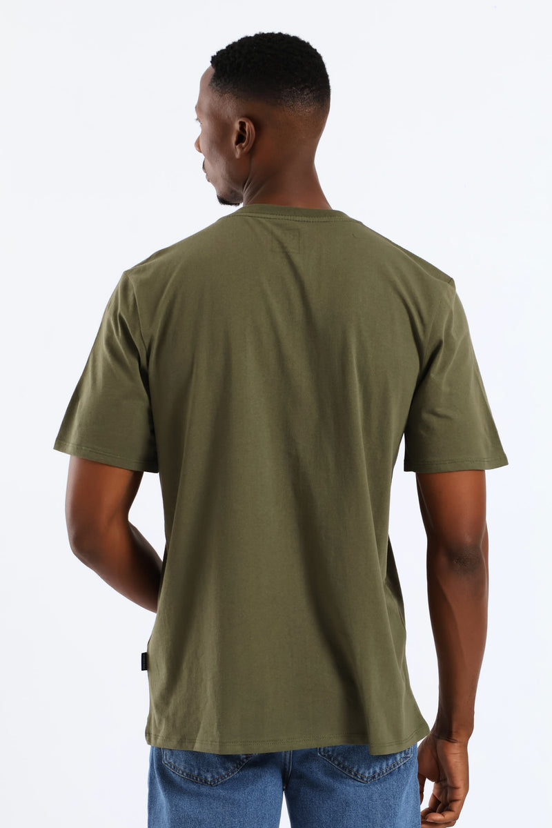 Explore Print Tee - Fatigue