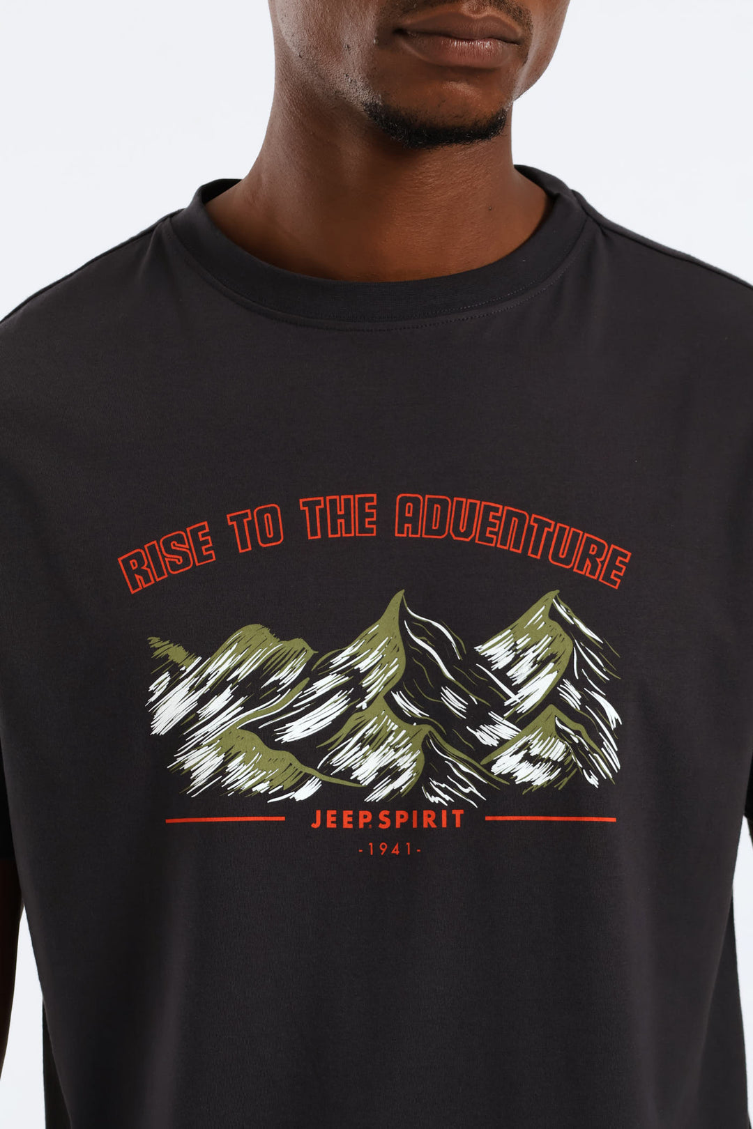 Mountain Graphic Tee - Black